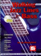 Walking Jazz Lines for Bass + Audio Online