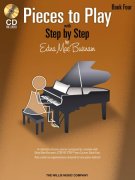 Pieces to Play 4 by Edna Mae Burnam + CD /  snadné skladby pro klavír