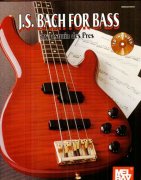 J.S. Bach For Bass (Book/Online Audio) - klasické skladby pro basovou kytaru