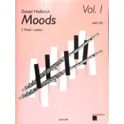 Moods 1 + CD - Hellbach Daniel - skladby pre dve priečne flauty a klavír