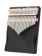 Kalimba v černé barvě s opěrkou pro ruku - 21 kláves