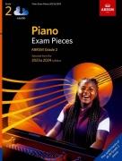 ABRSM Piano Exam Pieces 2023-2024 Grade 2 + Audio - Selected from the 2023 & 2024 syllabus