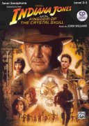 INDIANA JONES & THE KINGDOM OF THE CRYSTAL SKULL + CD / tenorový saxofon