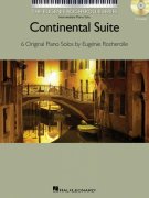 CONTINENTAL SUITE by Eugenie Rocherolle + CD //  6 originálních skladeb pro sólo klavír